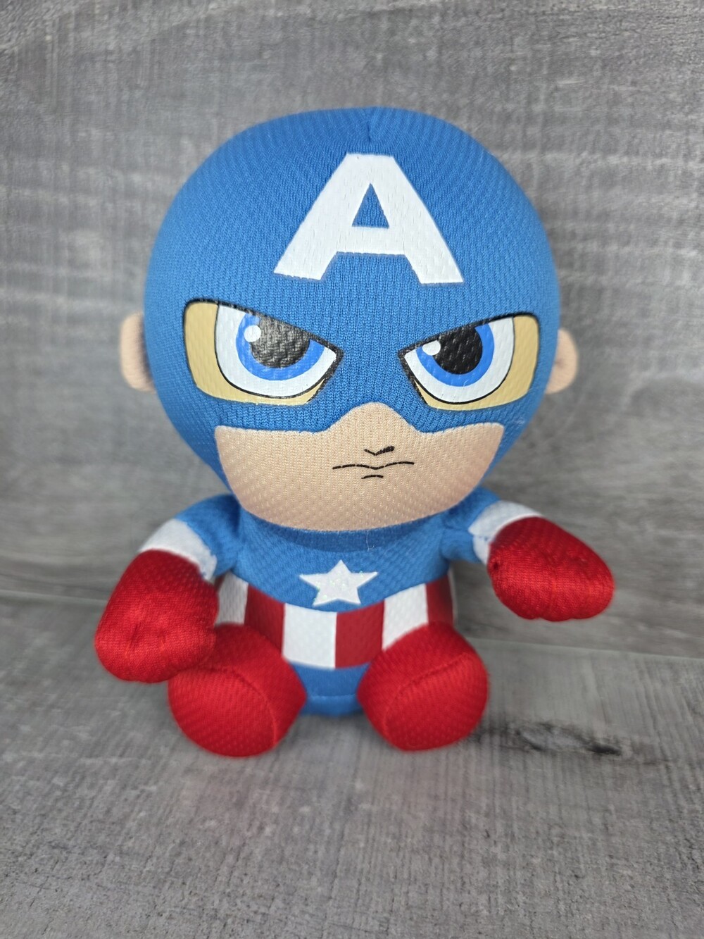 6" TY Beanie Babies Captain America Marvel Plush Stuffed Avengers Toy g71